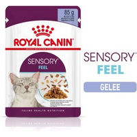 Produktbild von Royal Canin Sensory Feel Katzen Nassfutter Adult Stückchen in Gelee 12x85g - 12 x 85 g