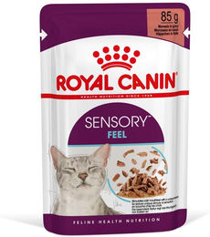 Produktbild von Royal Canin Sensory Feel Katzen Nassfutter Stückchen in Sauce 48x85g - 48 x 85 g