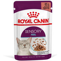 Produktbild von Royal Canin Sensory Feel Katzen Nassfutter Stückchen in Sauce 48x85g - 48 x 85 g
