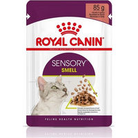 Produktbild von Royal Canin Sensory Smell Katzen Nassfutter Fisch Stückchen in Sauce 24x85 g