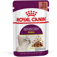 Produktbild von Royal Canin Sensory Smell Katzenfutter Stückchen in Sauce 48x85g - 48 x 85 g