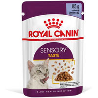 Produktbild von Royal Canin Sensory Taste Stückchen in Gelee für erwachsene Katzen 12 x 85 g - 12 x 85 g