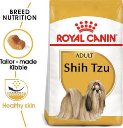 Produktbild von Royal Canin Shih Tzu Adult Hundefutter Trockenfutter für erwachsene Hunde mit Haut & Fell Unterstützung 2x7,5kg