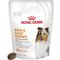 Produktbild von Royal Canin Skin & Coat Chews Funktionssnack für erwachsene Hunde mit Geflügel 240g - 240 g