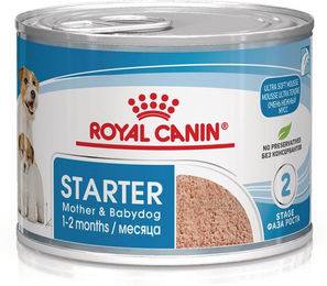 Royal Canin Starter Mousse Hundefutter für Welpen und tragende Hündinnen 12 x 195 g - 12 x 195 g – Bild 1 von 6