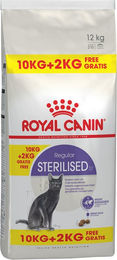 Produktbild von Royal Canin Sterilised 37 Katzenfutter Adult zur Gewichtskontrolle 14 kg - 12 kg