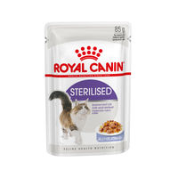 Produktbild von Royal Canin Sterilised Katzenfutter Adult Stückchen in Gelee 12 x 85 g - 12 x 85 g