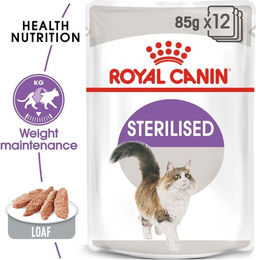 Produktbild von Royal Canin Sterilised Mousse für erwachsene Katzen zur Gewichtskontrolle 48x85g