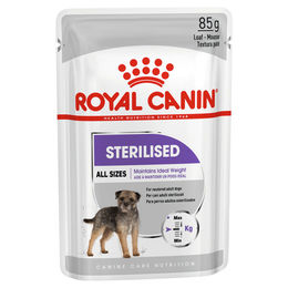 Royal Canin Sterilised Nassfutter für Hunde aller Größen und Altersstufen 12 x 85 g - 12 x 85 g – Bild 1 von 2