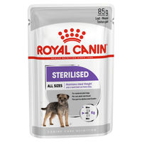Produktbild von Royal Canin Sterilised Nassfutter für Hunde aller Größen und Altersstufen 12 x 85 g - 12 x 85 g