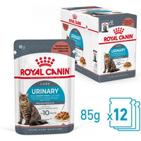 Produktbild von Royal Canin Urinary Care Katzen Nassfutter in Soße für adulte Katzen zur Unterstützung der Harnwegsgesundheit 12 x 85 g - 12 x 85 g