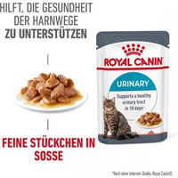 Produktbild von Royal Canin Urinary Diätfutter Nassfutter Stückchen in Soße 12x85 g - 12 x 85 g