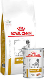 Royal Canin Urinary S/O Diätfutter für erwachsene Hunde 7,5 kg und 12 x 410 g Dosen zur Unterstützung der Harnwege – Bild 1 von 2