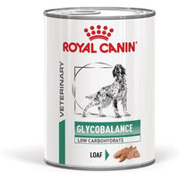 Produktbild von Royal Canin Veterinary Canine Glycobalance Mousse Diätfutter für erwachsene Hunde zur Diabetes- und Gewichtskontrolle 12 x 195 g