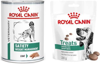 Royal Canin Veterinary Canine Satiety Weight Management Mousse für erwachsene Hunde 12 x 410 g - 12 x 410 g – Bild 1 von 3