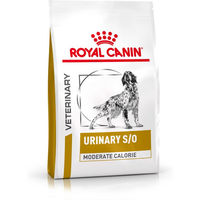 Produktbild von Royal Canin Veterinary Canine Urinary S/O Moderate Calorie Trockenfutter für erwachsene Hunde zur Harnwegserkrankung und Gewichtskontrolle 2 x 12 kg - 2 x 12 kg