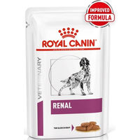 Produktbild von Royal Canin Veterinary Diet Renal Nassfutter für erwachsene Hunde zur Unterstützung der Nierenfunktion 12x100g - 12 x 100 g