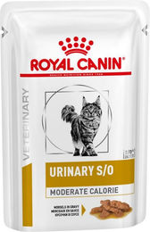 Royal Canin Veterinary Diet Urinary S/O Moderate Calorie Katzen Nassfutter zur Gewichtskontrolle und Harnwegssupport 12 x 85 g - 12 x 85 g – Bild 1 von 6