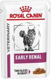 Royal Canin Veterinary Early Renal Diät-Alleinfutter für Katzen mit Unterstützung für Nieren und Verdauung 12 x 85 g – Bild 1 von 2
