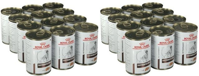 Produktbild von Royal Canin Veterinary Gastrointestinal Nassfutter Dose für Hunde mit Magen-Darm-Problemen 960g