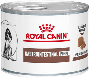 Royal Canin Veterinary Gastrointestinal Puppy Ultra Soft Mousse Hundefutter für Welpen 12 x 195 g - 12 x 195 g – Bild 1 von 4