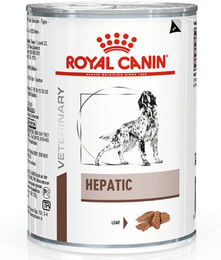 Produktbild von Royal Canin Veterinary Hepatic Diätfutter Nassfutter für Hunde und Katzen 504g