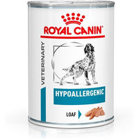 Produktbild von Royal Canin Veterinary Hypoallergenic Mousse Hundeweiche Veterinärdiät 12x400g
