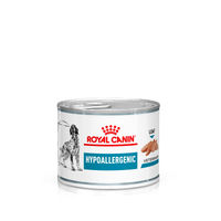 Produktbild von Royal Canin Veterinary Hypoallergenic Mousse Nassfutter für Hunde 12x200g