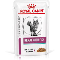 Produktbild von Royal Canin Veterinary Renal Fisch Nassfutter für Katzen 48x85g