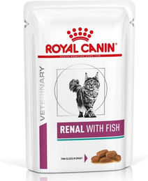 Royal Canin Veterinary Renal Katzen Nassfutter Fisch Diätfutter für erwachsene Katzen 48 x 85 g - 12 x 85 g – Bild 1 von 6