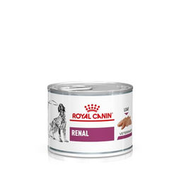 Produktbild von Royal Canin Veterinary Renal Mousse Diätfutter für ausgewachsene Hunde zur Unterstützung der Nierenfunktion 12 x 200 g - 12 x 200 g
