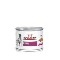 Produktbild von Royal Canin Veterinary Renal Mousse Diätfutter für ausgewachsene Hunde zur Unterstützung der Nierenfunktion 12 x 200 g - 12 x 200 g