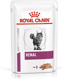 Royal Canin Veterinary Renal Mousse Diätfutter Nassfutter für ausgewachsene Katzen 12 x 85 g - 12 x 85 g – Bild 1 von 2