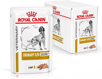 Royal Canin Veterinary Urinary S/O Ageing 7+ Nassfutter für Hunde Senior 12 x 85 g - 12 x 85 g – Bild 1 von 3