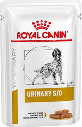 Royal Canin Veterinary Urinary S/O Diätfutter für Hunde Feine Stückchen in Soße 12 x 100 g - 12 x 100 g – Bild 1 von 4