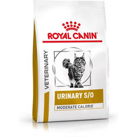 Produktbild von Royal Canin Veterinary Urinary S/O Moderate Calorie Diätfutter Trockenfutter für Katzen zur Gewichtskontrolle 2x9kg