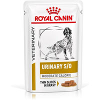 Produktbild von Royal Canin Veterinary Urinary S/O Moderate Calorie Nassfutter für Hunde Adult 12x100g - 12 x 100 g