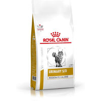 Produktbild von Royal Canin Veterinary Urinary S/O Moderate Calorie Trockenfutter für Katzen zur Unterstützung der Harnwege und Gewichtskontrolle 1,5 kg - 1,5 kg
