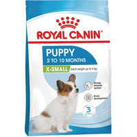 Produktbild von Royal Canin X-Small Puppy Hundefutter für Welpen sehr kleiner Rassen mit Geflügel 3 kg - 3 kg