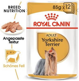 Royal Canin Yorkshire Terrier Adult Mousse Hundefutter für erwachsene Hunde 12x85 g – Bild 1 von 3