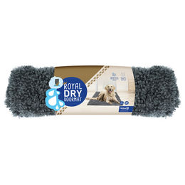 Royal Dry Hundematte aus Polyester in Grau Größe L mit Anti-Rutsch-Unterseite - 1 Stk. – Bild 1 von 13