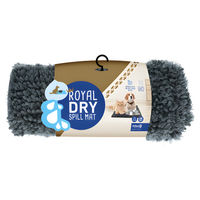Produktbild von Royal Dry Spillmat Hundedecke mit Anti-Rutsch-Unterseite 61 x 45 cm grau - 1 Stk.