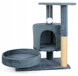 Royal Furry Katzen Kratzbaum mit Häuschen und Liegeplätzen aus Sisal – Bild 1 von 1