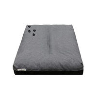 Produktbild von ROYSSON Hundebett und Katzenkissen wasserdicht hypoallergen Grau M 80x50x12cm - 80 cm