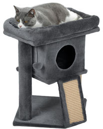 RPSTrading Jute Kratzmatte Katzenhaus Beige 40x40x57cm zum Spielen und Ausruhen für Katzen – Bild 1 von 1