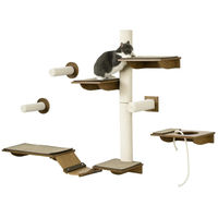 Produktbild von RPSTrading Katzentreppen-Set Kletterwand 8-teilig für Katzen bis 8 kg
