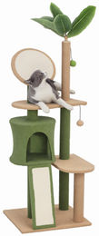 RPSTrading Kratzbaum für Katzen mit Höhle, Spielball und Sisalpfosten 139cm – Bild 1 von 1