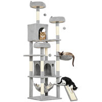 Produktbild von RPSTrading Kratzbaum Katzenturm 192 cm mit Höhle und Sisalstämmen für Katzen