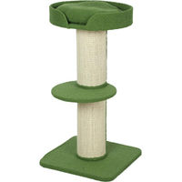 Produktbild von RPSTrading Kratzbaum mit Sisalstämmen für mittelgroße Katzen in Grün 91 cm