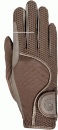 RSL London Reithandschuhe Unisex aus Serino und Mesh in Braun Größe XL – Bild 1 von 3